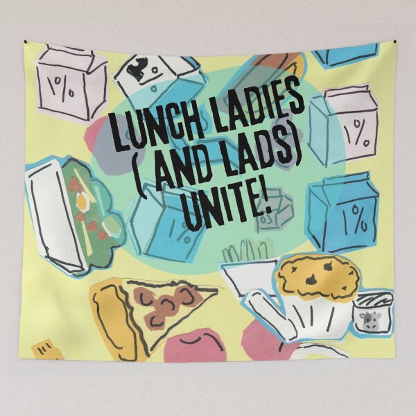 Item preview, Lunch ladies and lads unite! designed and sold by JynnandLynn.