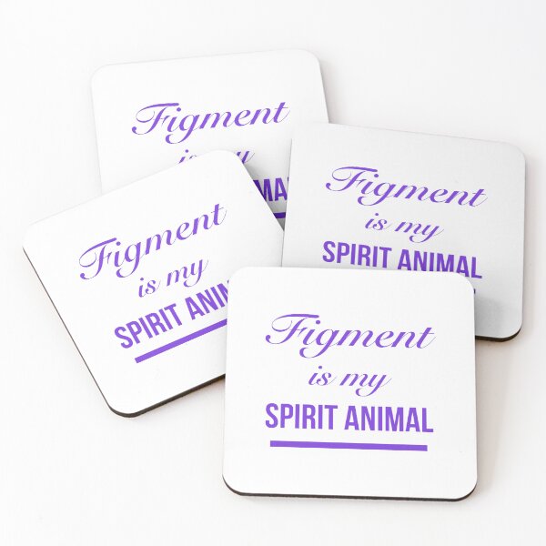 Item preview, Figment is my Spirit Animal-Purple  designed and sold by DeeannMatthews.