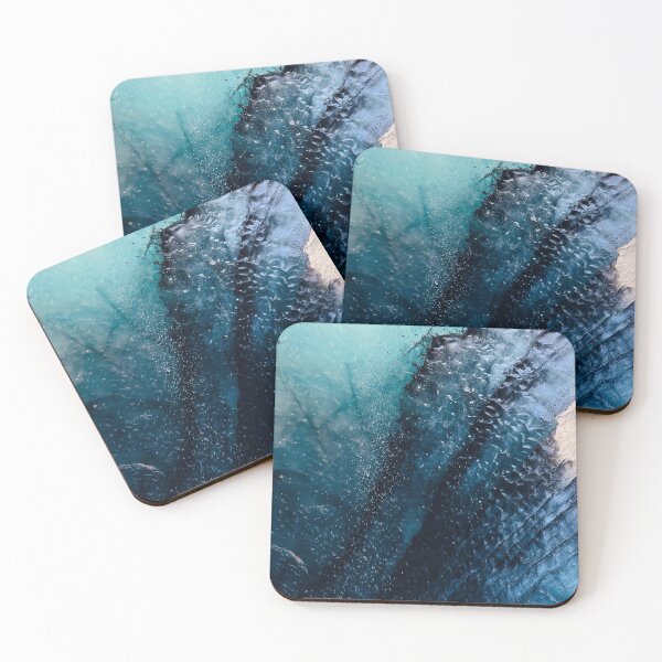Item preview, Abstract Art in Katla Ice Cave (1) designed and sold by eunicehn.