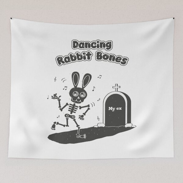 Item preview, Huesos de conejo bailando designed and sold by CuteAndCoolSt.