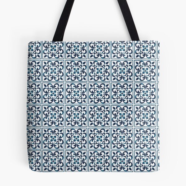 Item preview, Blue Watercolour Tiles 01 designed and sold by Sara Brenton.