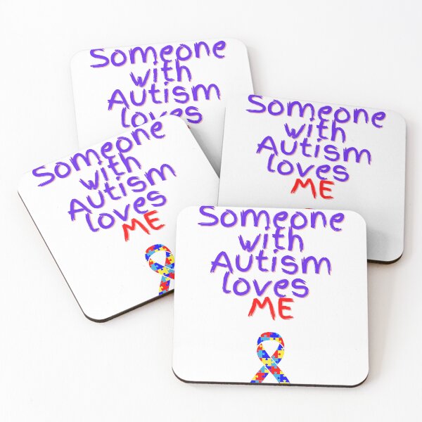 Item preview, Someone with Autism loves me designed and sold by MeMeantTo.