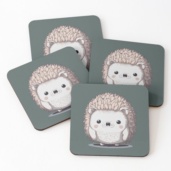 Item preview, Adorable autumn hedgehog designed and sold by UrbanHedgehog.