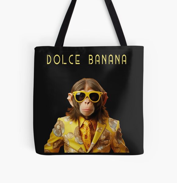 Dolce Banana Tote Bags for Sale | Redbubble