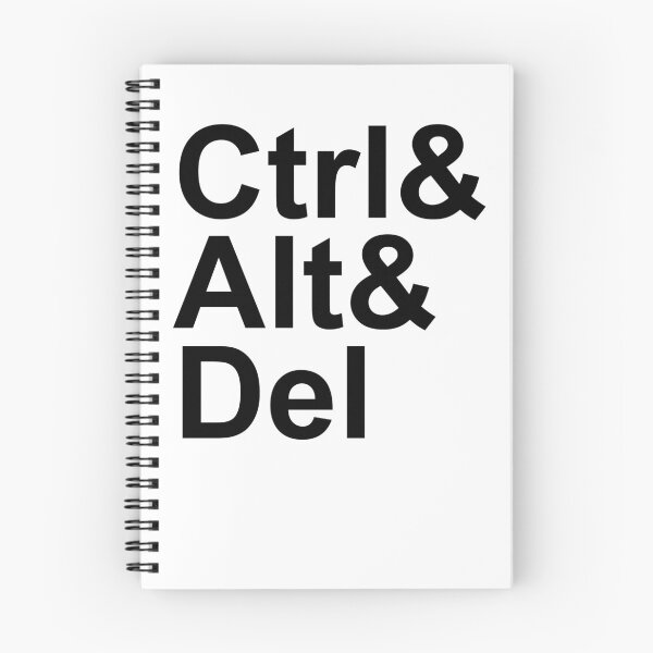 Item preview, CTRL ALT DEL Black designed and sold by artfortees.