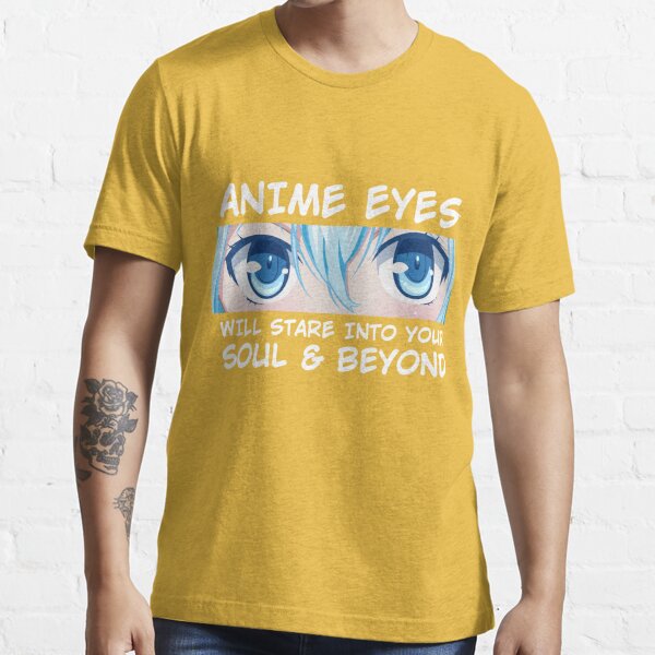 Anime Eyes Will Stare Into Your Soul And Beyond Otaku Women's Tank Top by  Noirty Designs - Pixels