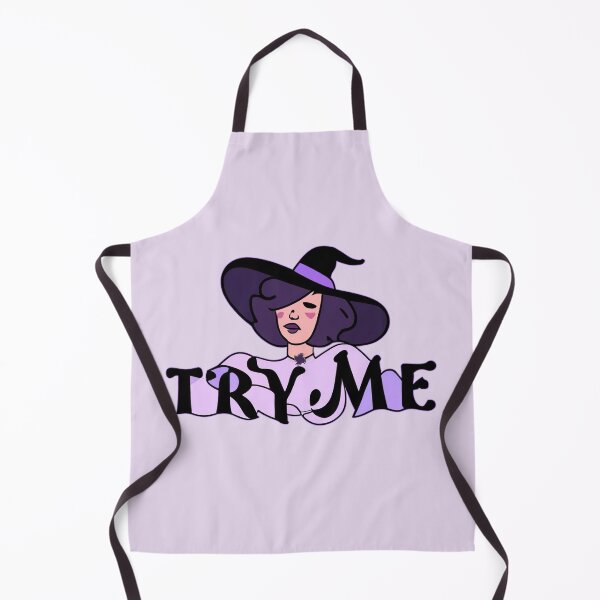 Item preview, Try Me Witch In boho style graphic design designed and sold by witch-night.