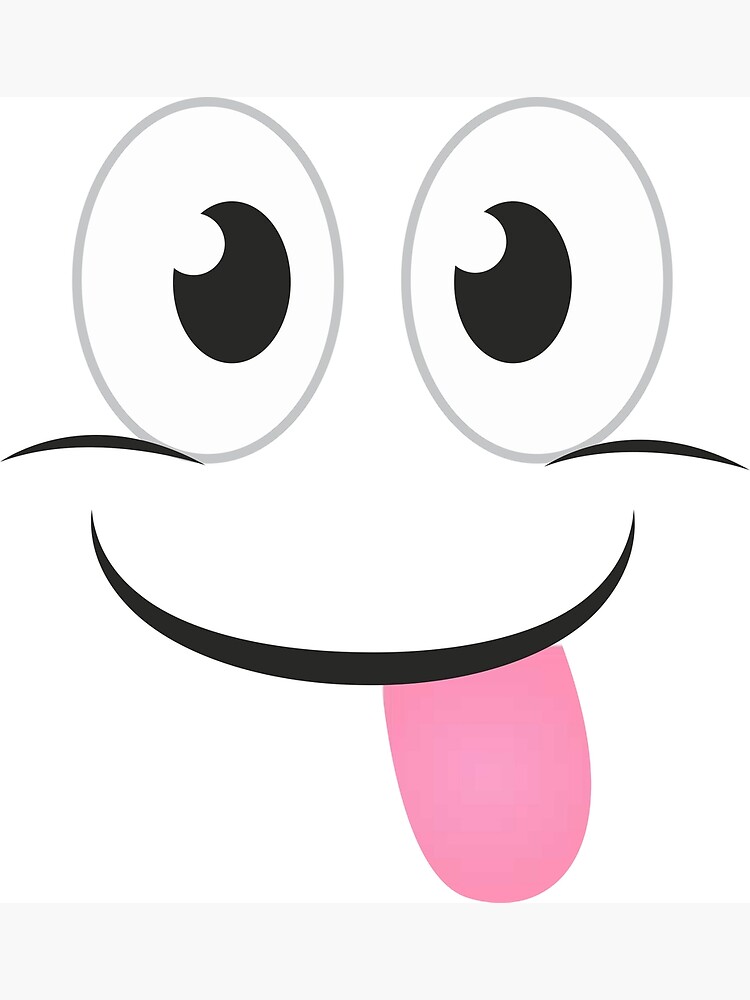 "NAUGHTY FACE Funny Naughty Comic Face" Photographic Print by Super3