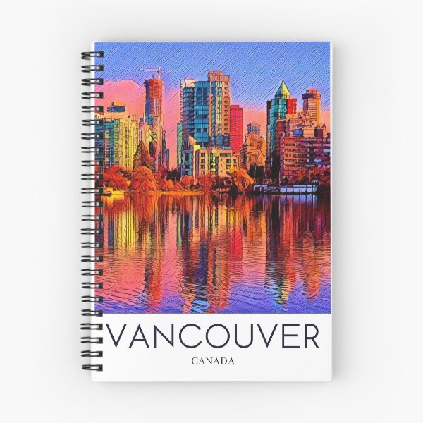 Artikelvorschau, Ein Pop-Art-Reisedruck von Vancouver – Kanada entworfen und verkauft von StudioRedKoala.