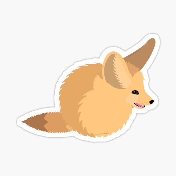 Fennec Forb Fennorb Sticker