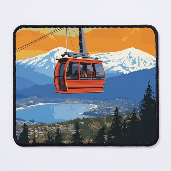 Item preview, A Pop Art Travel Print of Vancouver - Canada designed and sold by StudioRedKoala.