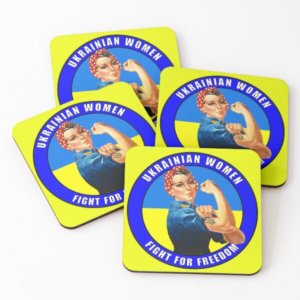 Item preview, Ukrainian Women Fight for Freedom Blue #2 designed and sold by geldorgo.