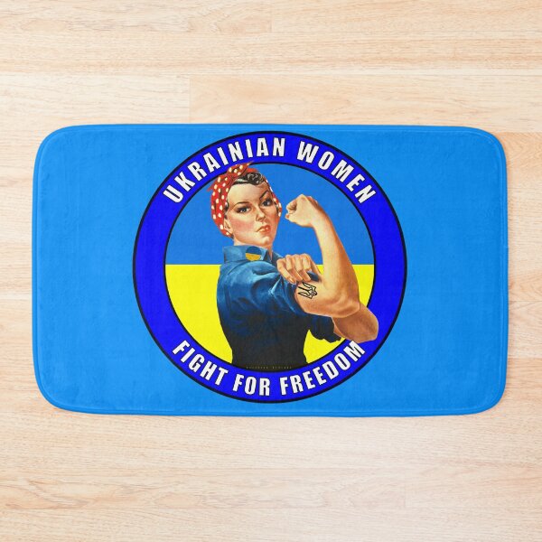 Item preview, Ukrainian Women Fight for Freedom Blue #2 designed and sold by geldorgo.