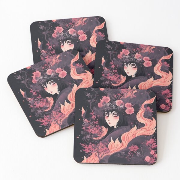 Item preview, FANTASY OF PRINCESS MONONOKE WRAPPED IN CHERRY BLOWERS designed and sold by GioFranBer.