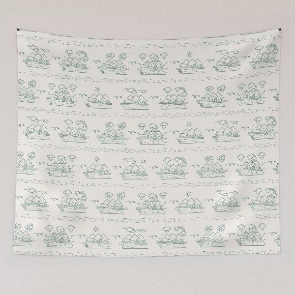 Item preview, At the lake, rain or shine designed and sold by mixMixtli.