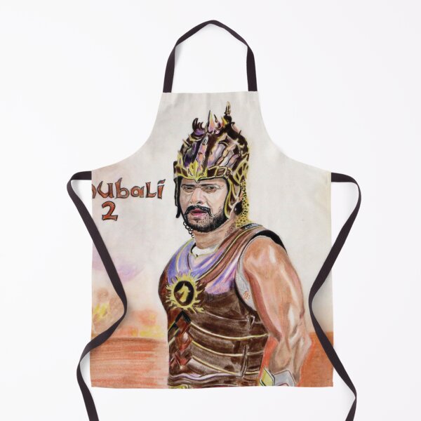 Item preview, Bahubali movie Prabhas color drawing designed and sold by MubaraksArt.