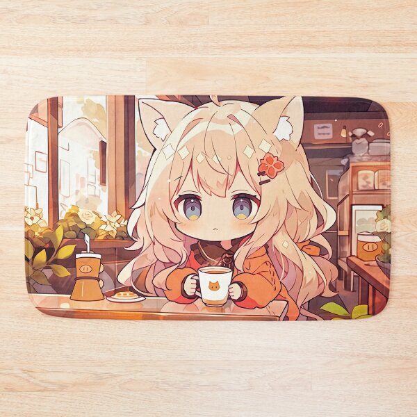 Item preview, Neko Dreams: Coffee Shop Serenity designed and sold by Chibi Cat Art Corner.