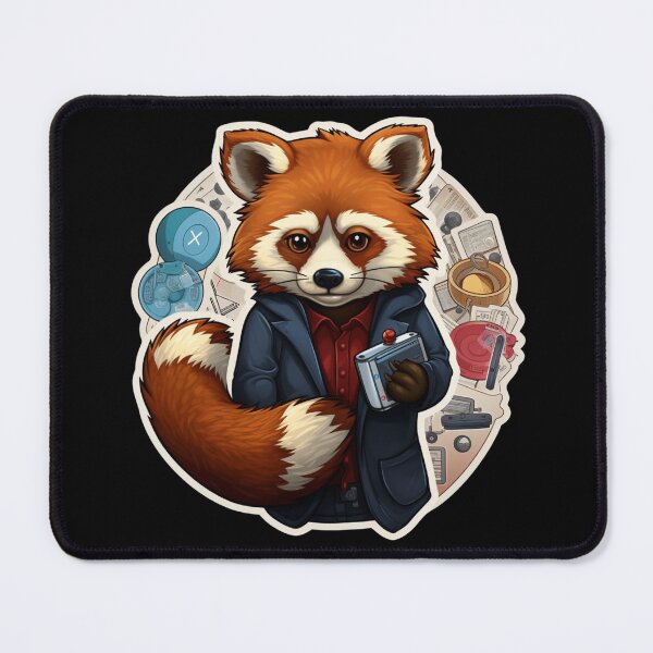 Item preview, Red Panda School Red Panda Scientist Red Panda Mathematic designed and sold by ArtFromBeyond.