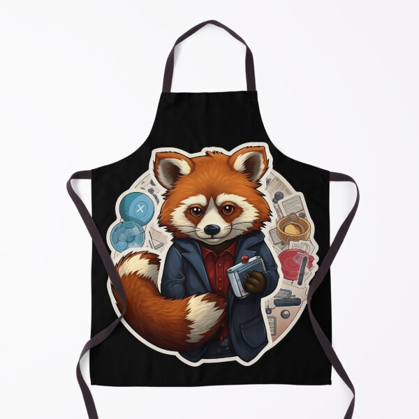 Item preview, Red Panda School Red Panda Scientist Red Panda Mathematic designed and sold by ArtFromBeyond.