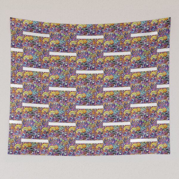 Item preview, figment epcot collage designed and sold by AftonGroves.
