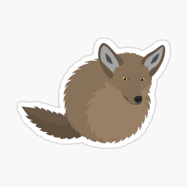 Coyote Orb Coyorb Sticker