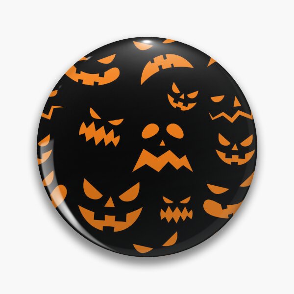 Item preview, Cute Halloween Pumpkin Faces - Orange Pumpkins Art designed and sold by solrevolver.