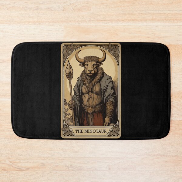 Item preview, Minotaur Tarot Card Vintage Artwork designed and sold by Digitalio.
