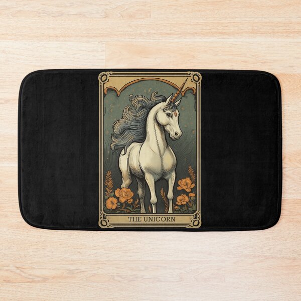 Item preview, Unicorn Tarot Card Vintage Artwork designed and sold by Digitalio.