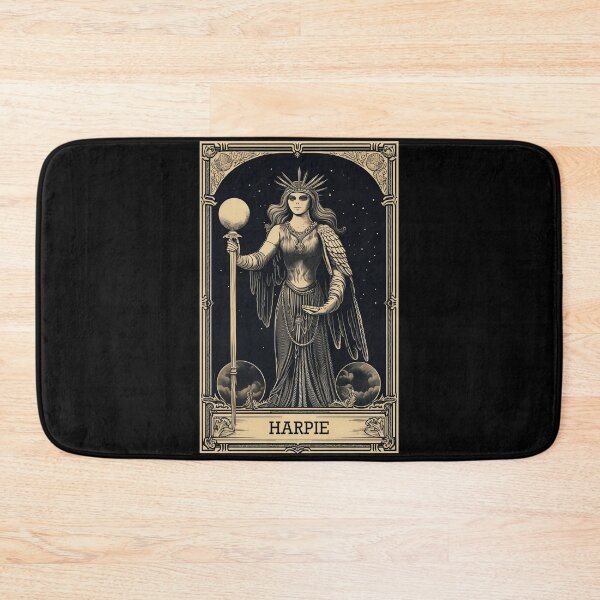 Item preview, Harpie Tarot Card Vintage Artwork designed and sold by Digitalio.