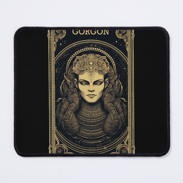 Artikelvorschau, Gorgon-Tarot-Karte, Vintage-Kunstwerk entworfen und verkauft von Digitalio.