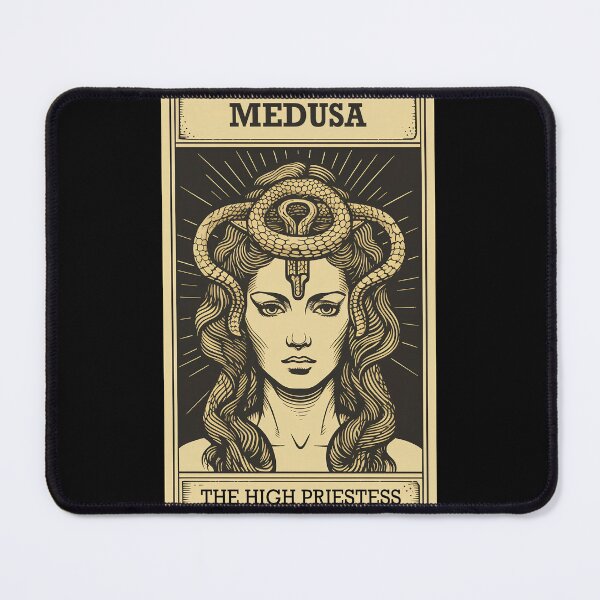 Item preview, Medusa Tarot Card Vintage Artwork designed and sold by Digitalio.