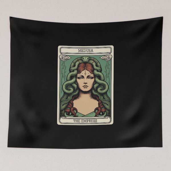 Item preview, Medusa The Empress Tarot designed and sold by Digitalio.