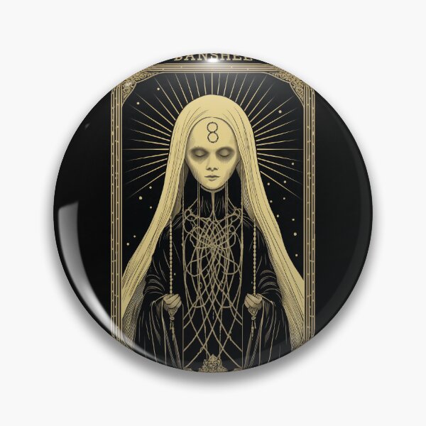 Item preview, Banshee Tarot Card Vintage Artwork designed and sold by Digitalio.
