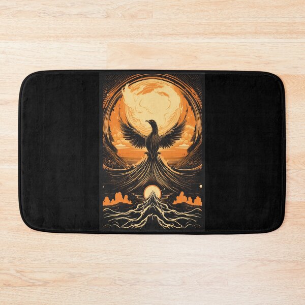 Item preview, Phoenix Tarot Card Vintage Artwork designed and sold by Digitalio.