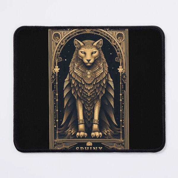 Item preview, Sphinx Tarot Card Vintage Artwork designed and sold by Digitalio.