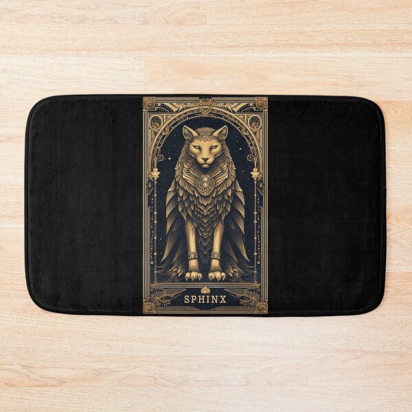 Item preview, Sphinx Tarot Card Vintage Artwork designed and sold by Digitalio.
