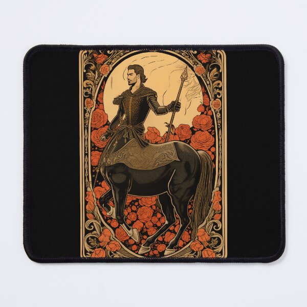 Item preview, Centaur Tarot Card Vintage Artwork designed and sold by Digitalio.