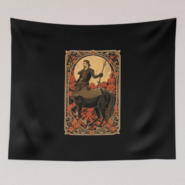 Item preview, Centaur Tarot Card Vintage Artwork designed and sold by Digitalio.