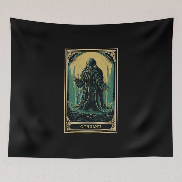 Item preview, Cthulhu Tarot Card Vintage Artwork designed and sold by Digitalio.