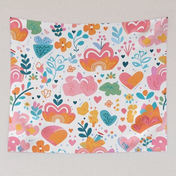 Item preview, Colorful Floral Pattern designed and sold by Carmillai.
