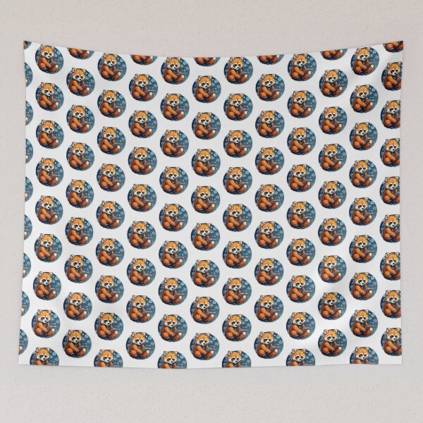 Item preview, Red Panda School Red Panda Scientist Red Panda Mathematic designed and sold by ArtFromBeyond.