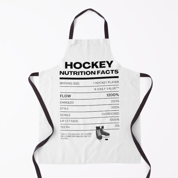 Item preview, Hockey Nutrition Facts designed and sold by LucyGooseyLife.
