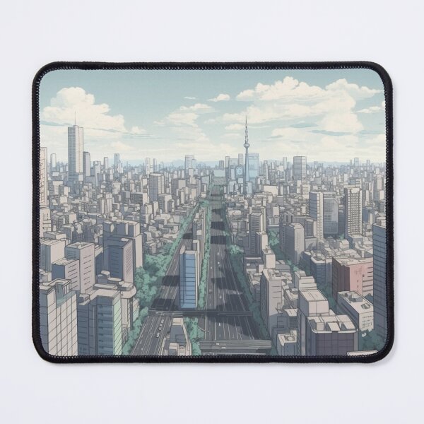 Item preview, Outline City designed and sold by MetAIjp.