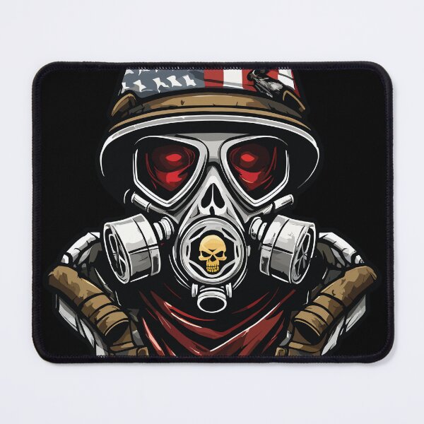 Item preview, Patriot with Skull Gas Mask designed and sold by 223 Digital Art.