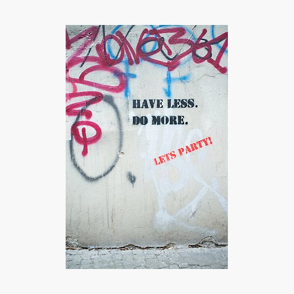 Let´s Party! Fotodruck