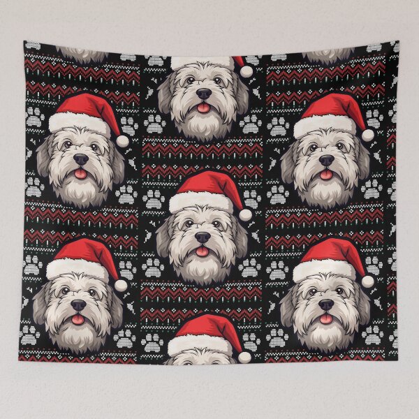 Artikelvorschau, Old English Sheepdog Ugly Sweater Christmas entworfen und verkauft von rafaeltto.