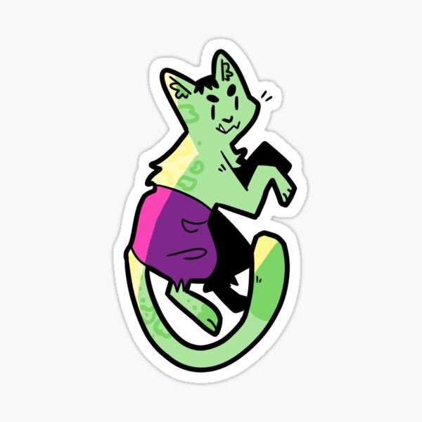Hulk Kitty! Sticker