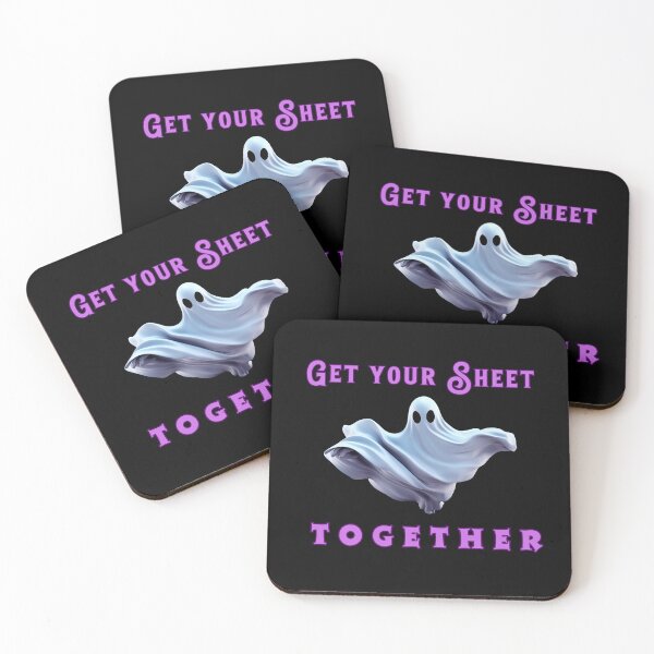 Item preview, Get your sheet together ghost Halloween  designed and sold by FatBirdie.