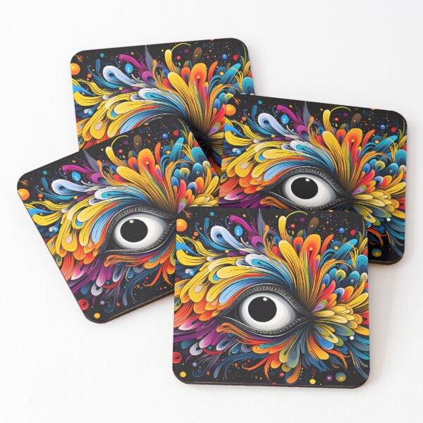 Item preview, “Prismatic Mystery: Evolution of Feathers” designed and sold by Art-Vortex-fr.