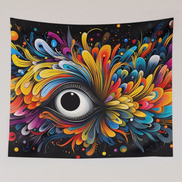 Item preview, “Prismatic Mystery: Evolution of Feathers” designed and sold by Art-Vortex-fr.